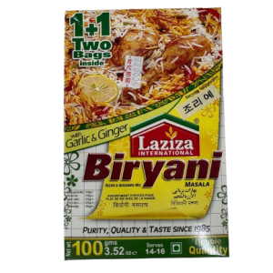 laziza Biryani MASALA 버야니 마살라 (향신료), 100g, 1개